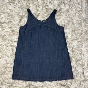 Natural Life JJ Jumper Denim Sleeveless Dress XL
